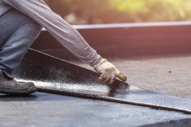 Professional Crawl Space Encapsulation technician working in Liverpool, NY